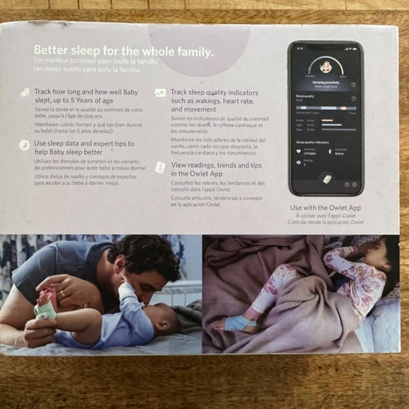 Owlet Dream Sock Plus - Picture 2 of 5